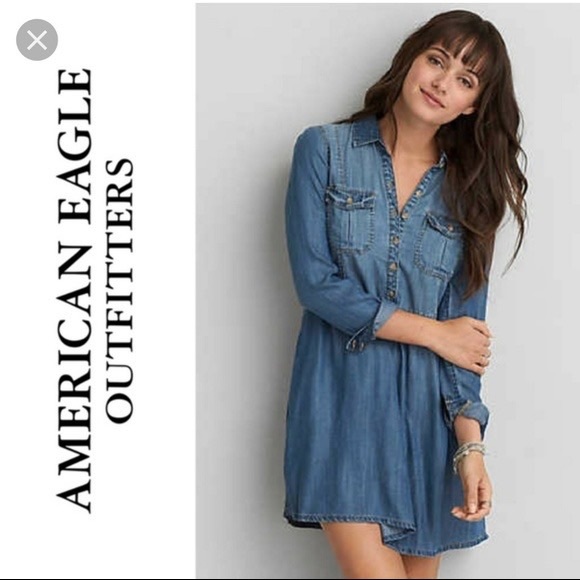 American Eagle Outfitters | Dresses | Jean Dress
